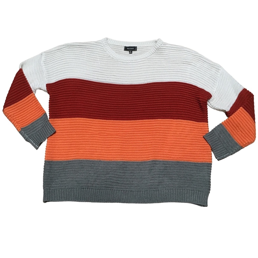 Kayla’s Armoire Sweater Women’s M Slouchy Oversized Crewneck Long Sleeve Top